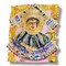 Varalaxmi Goddess Face Set Devi Mata Mukhota Mahalaxmi Face Velvet Idol Gotta with Embroidery Dress Jewelry for Vara Lakshmi Vratam Navaratri Margashirsha Vratha Pooja Temple